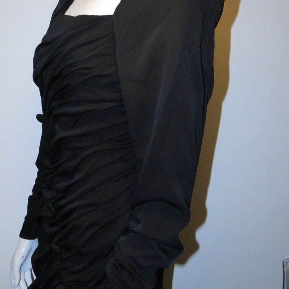 SCASSI BLACK DRESS - Picture 3 of 8
